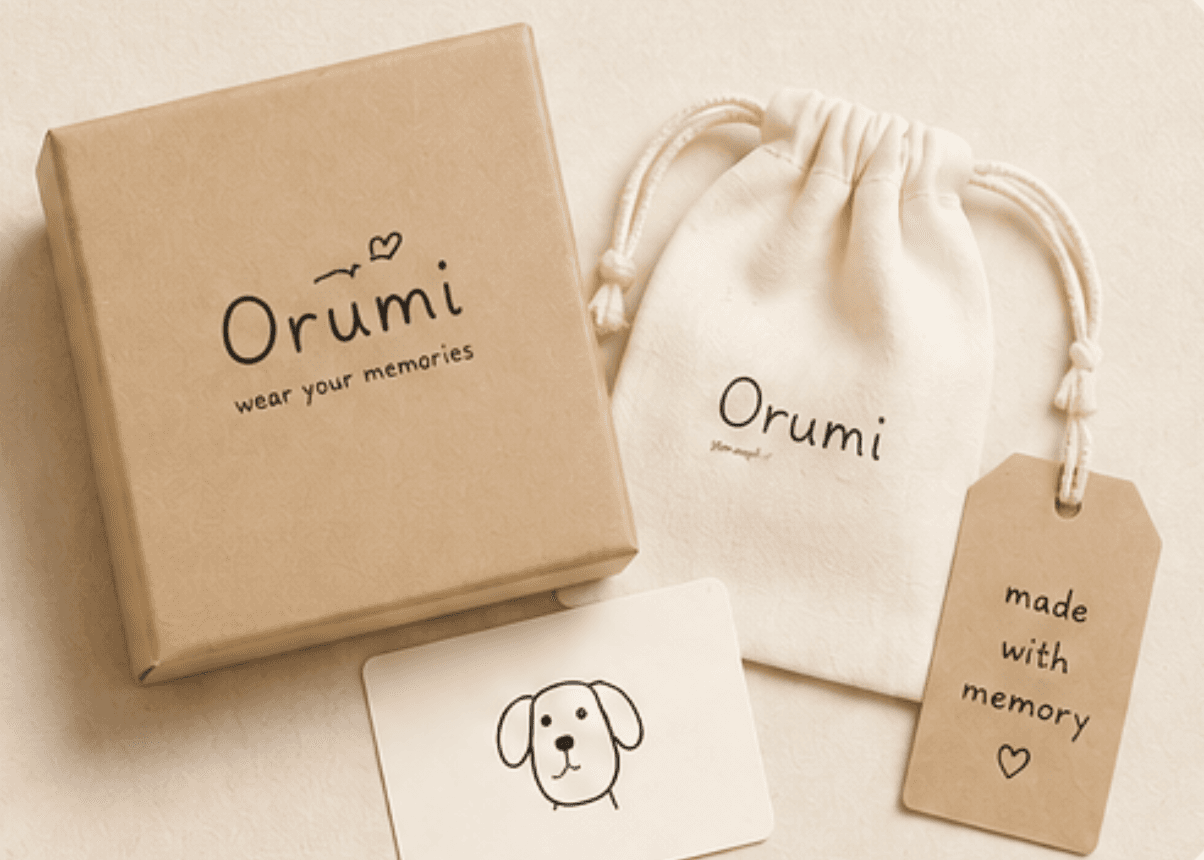 Orumi handcrafted packaging